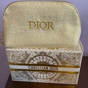 Dior makeup bag (NEW never used)